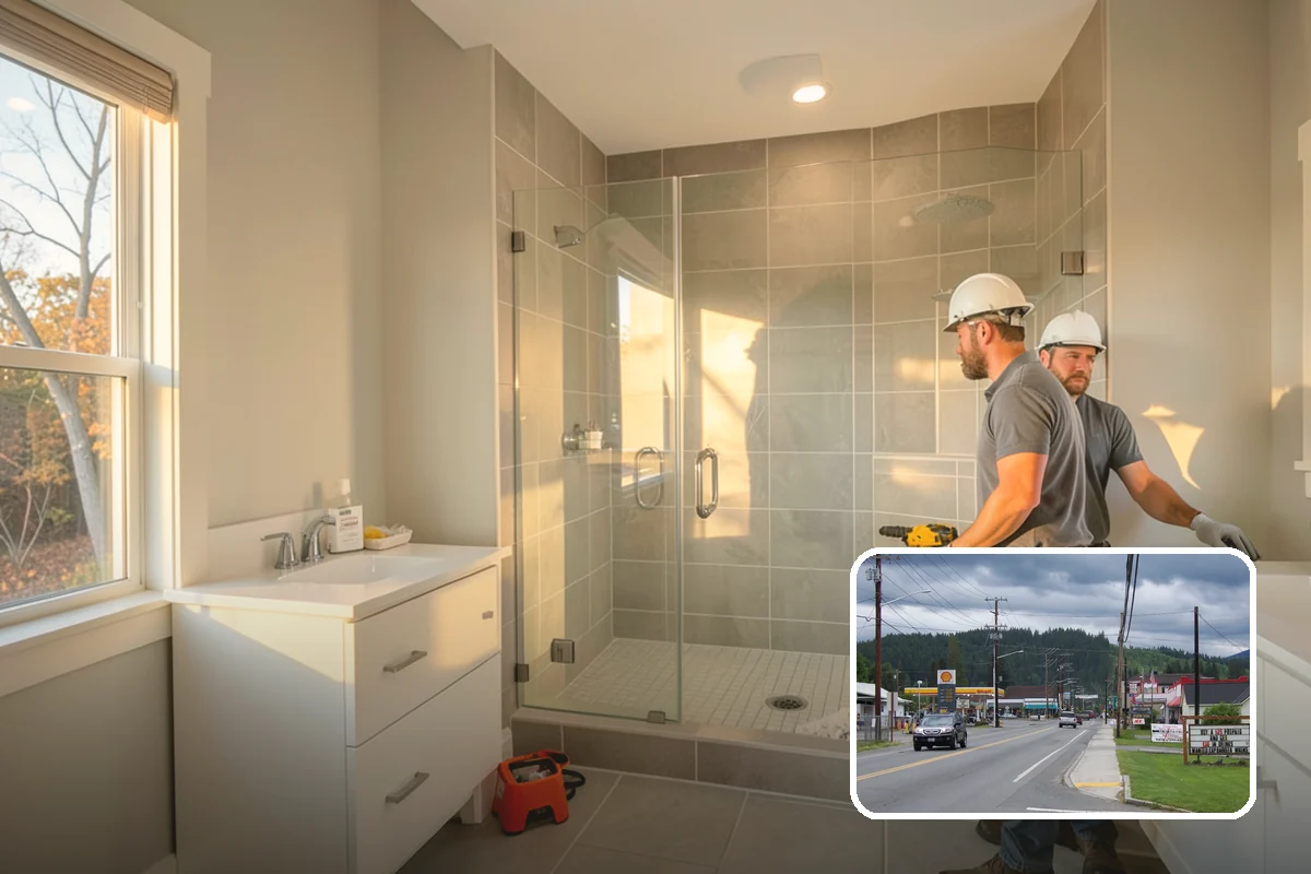 Tub-to-Shower Conversion in Granite Falls, Snohomish County, WA - Reclaims an underused tub for a usable shower