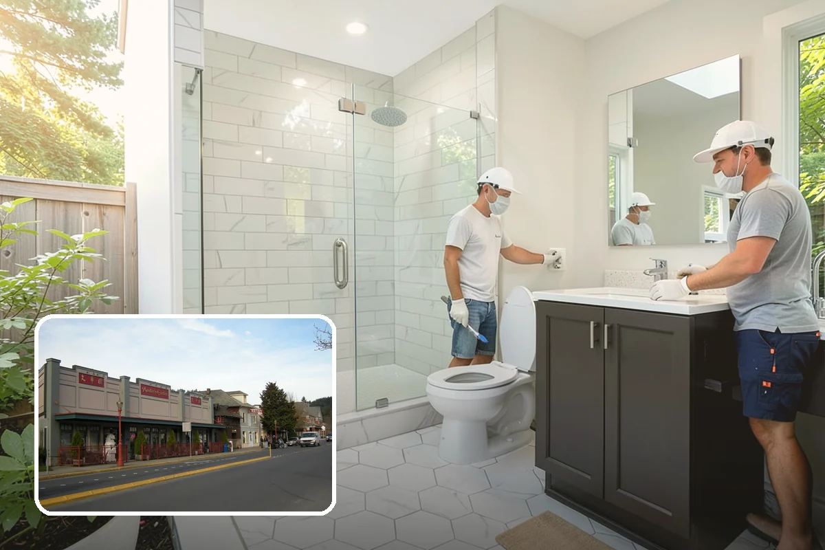 Tub-to-Shower Conversion in Issaquah, King County, WA - Reclaims an underused tub for a usable shower