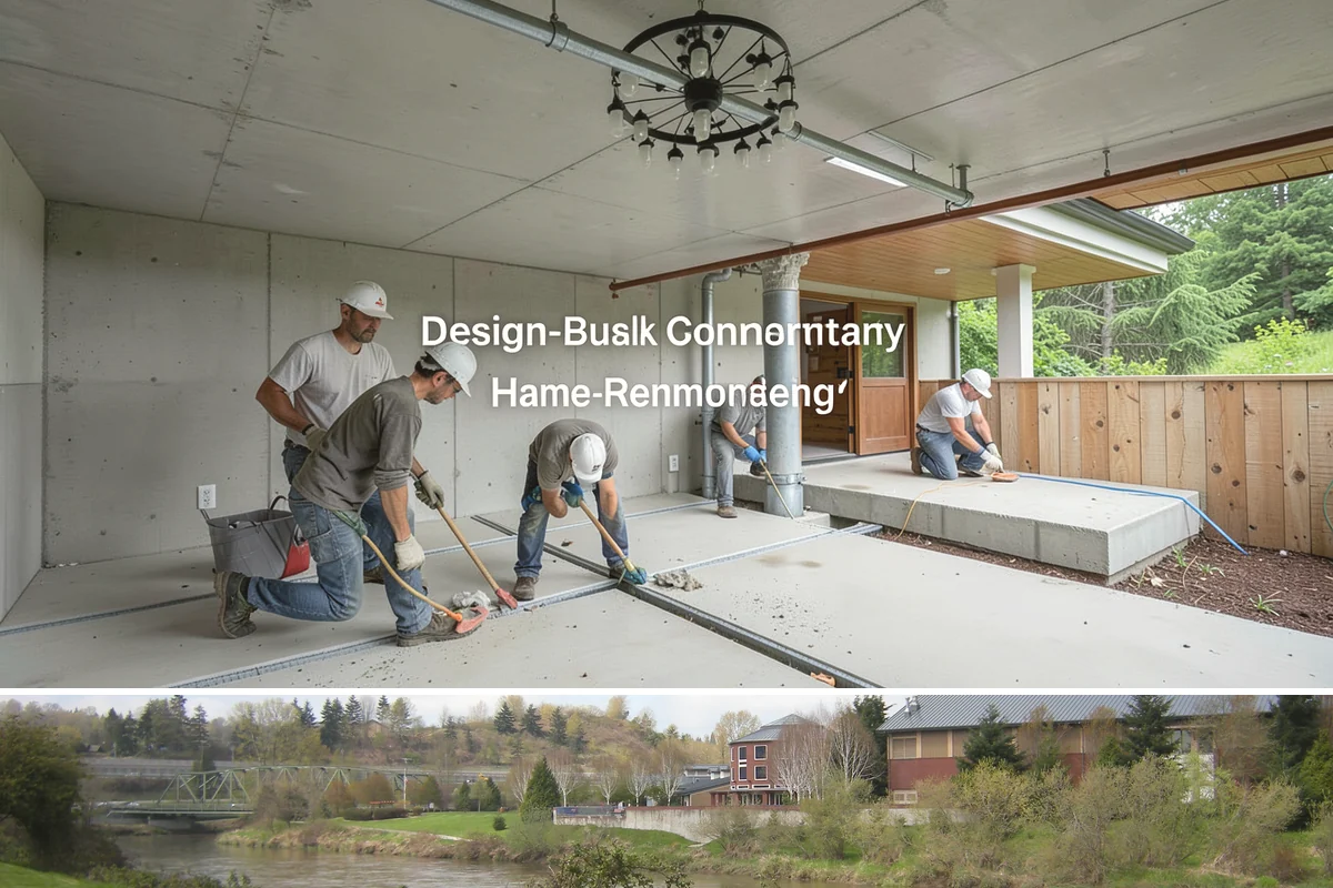 Tub-to-Shower Conversion in Tukwila, King County, WA - This conversion is popular in fall as households prepare for safer, more comfortable bathing through the colder months.