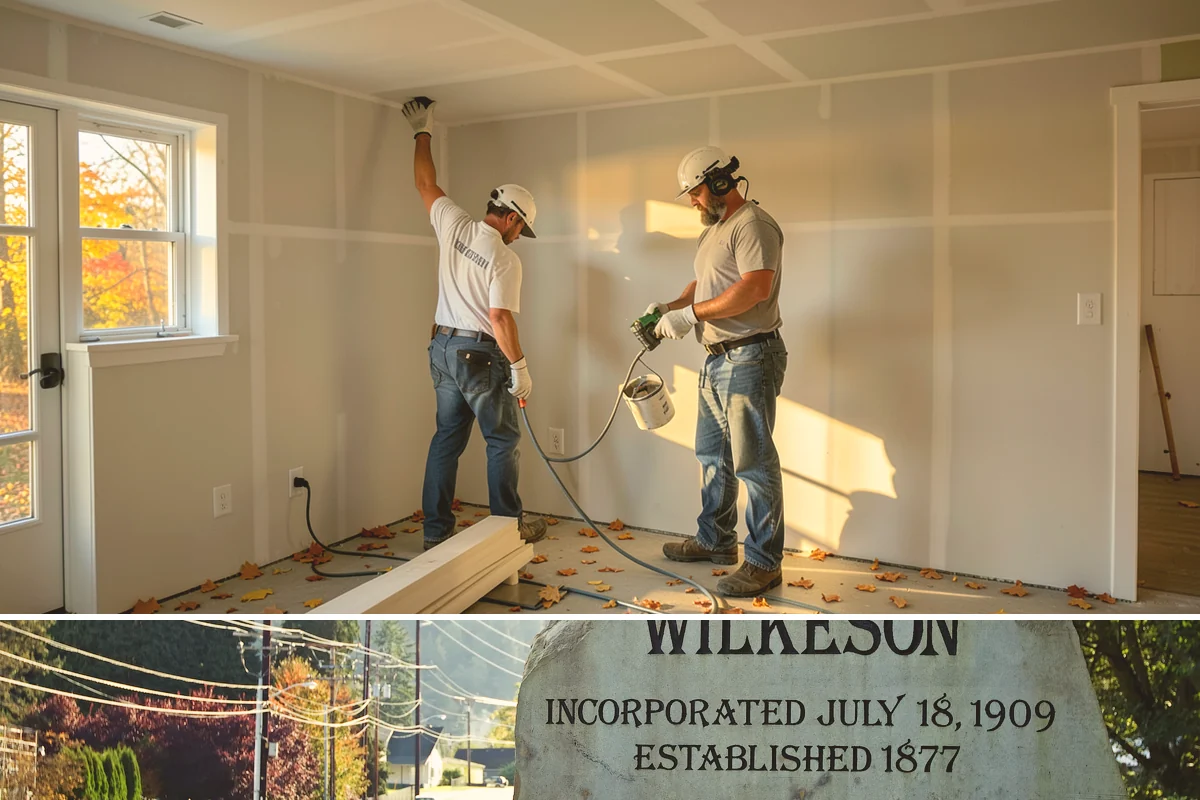 Tub-to-Shower Conversion in Wilkeson, Pierce County, WA - This conversion is popular in fall as households prepare for safer, more comfortable bathing through the colder months.