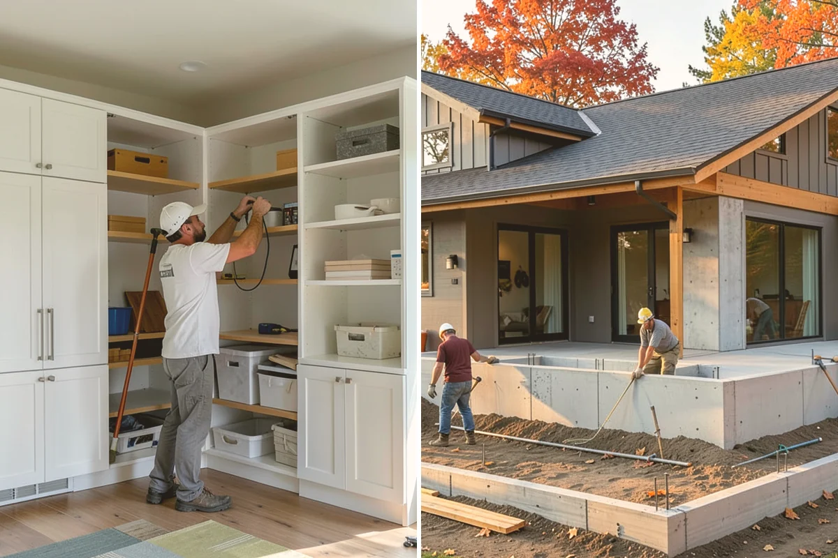 Two-Story Fireplace Construction in Algona, King County, WA - Engineer the structure and pull permits for the full build