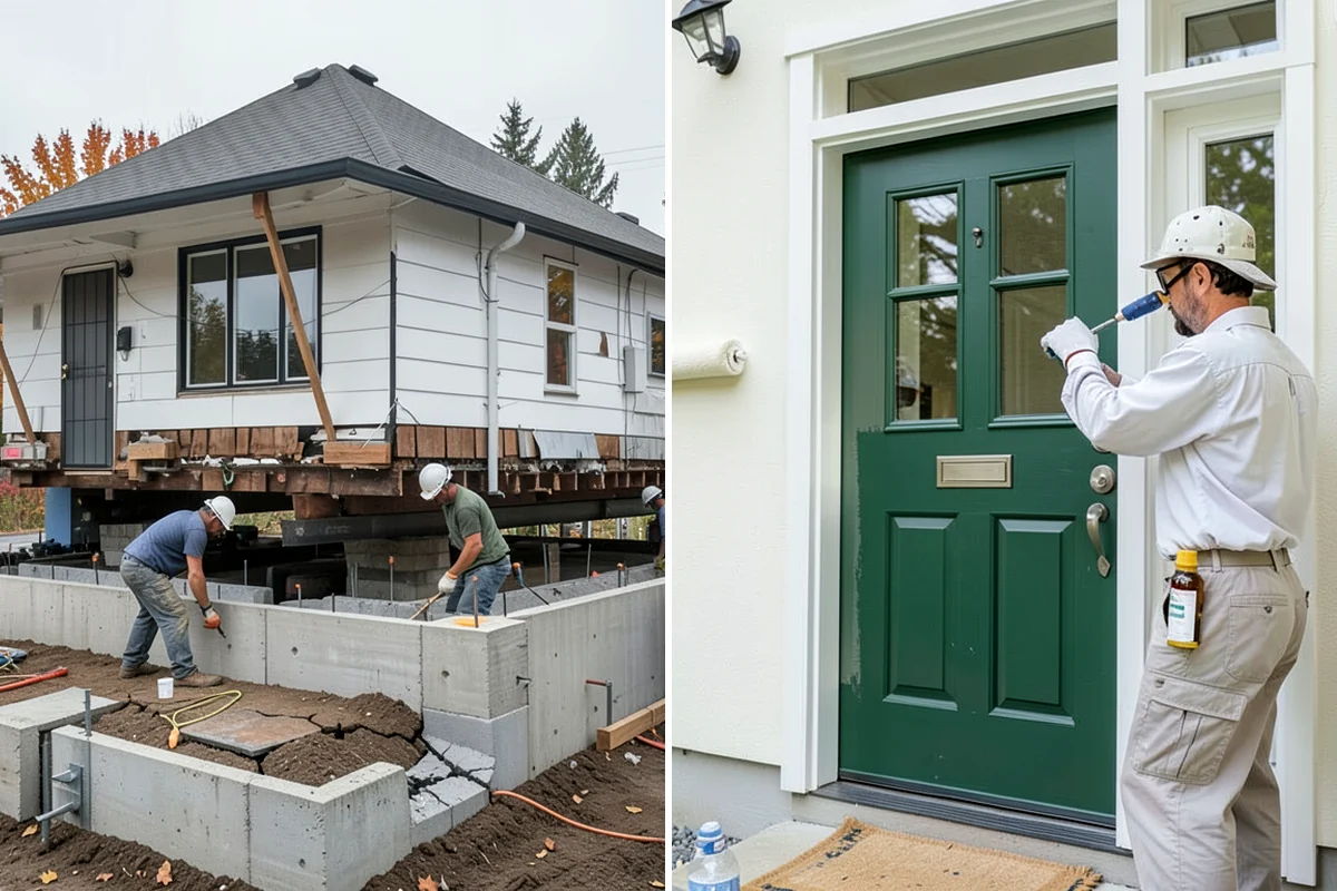 Two-Story Fireplace Construction in Federal Way, King County, WA - Engineer the structure and pull permits for the full build