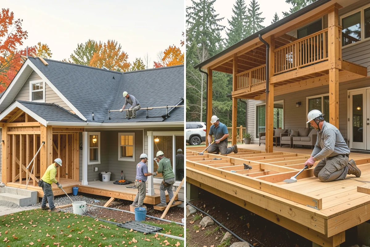 Two-Story Fireplace Construction in Fife, Pierce County, WA - Engineer the structure and pull permits for the full build