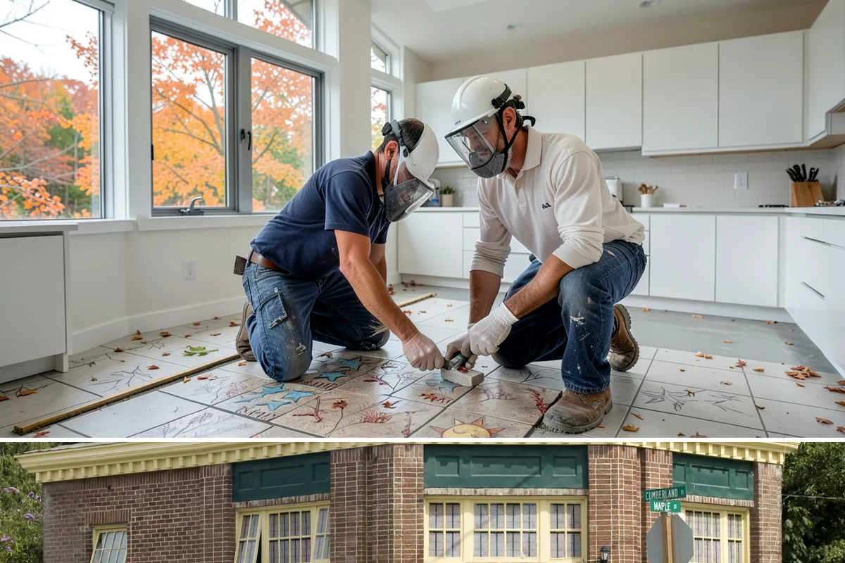 Two-Story Fireplace Construction in Hamilton, Skagit County, WA - This is a larger interior build best scheduled with lead time, often started in the drier months to align with the overall...
