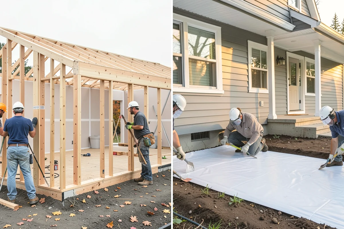 Two-Story Fireplace Construction in Yarrow Point, King County, WA - Engineer the structure and pull permits for the full build