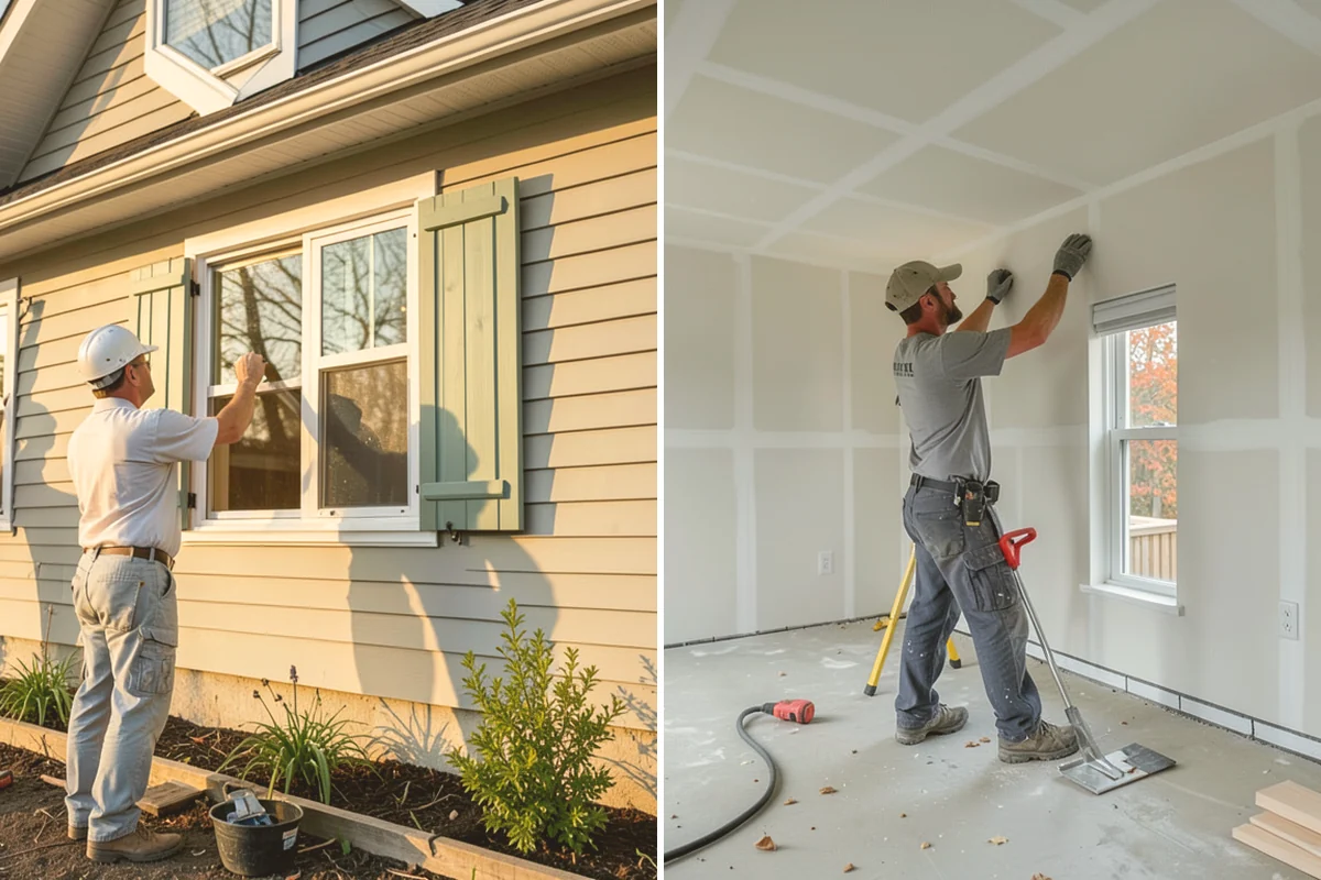 Two-Tone Cabinet Installation in Algona, King County, WA - Coordinate the two finishes and layout