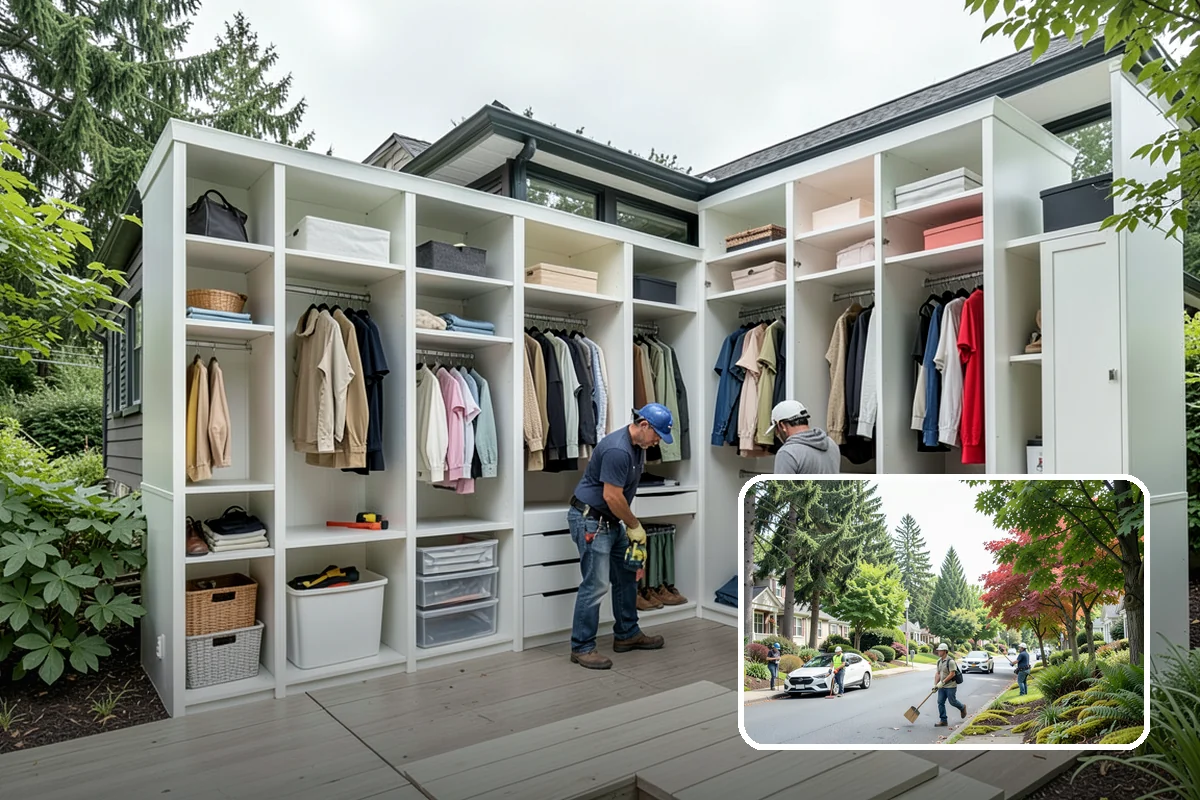 Two-Tone Cabinet Installation in Beaux Arts Village, King County, WA - A designer, high-interest look