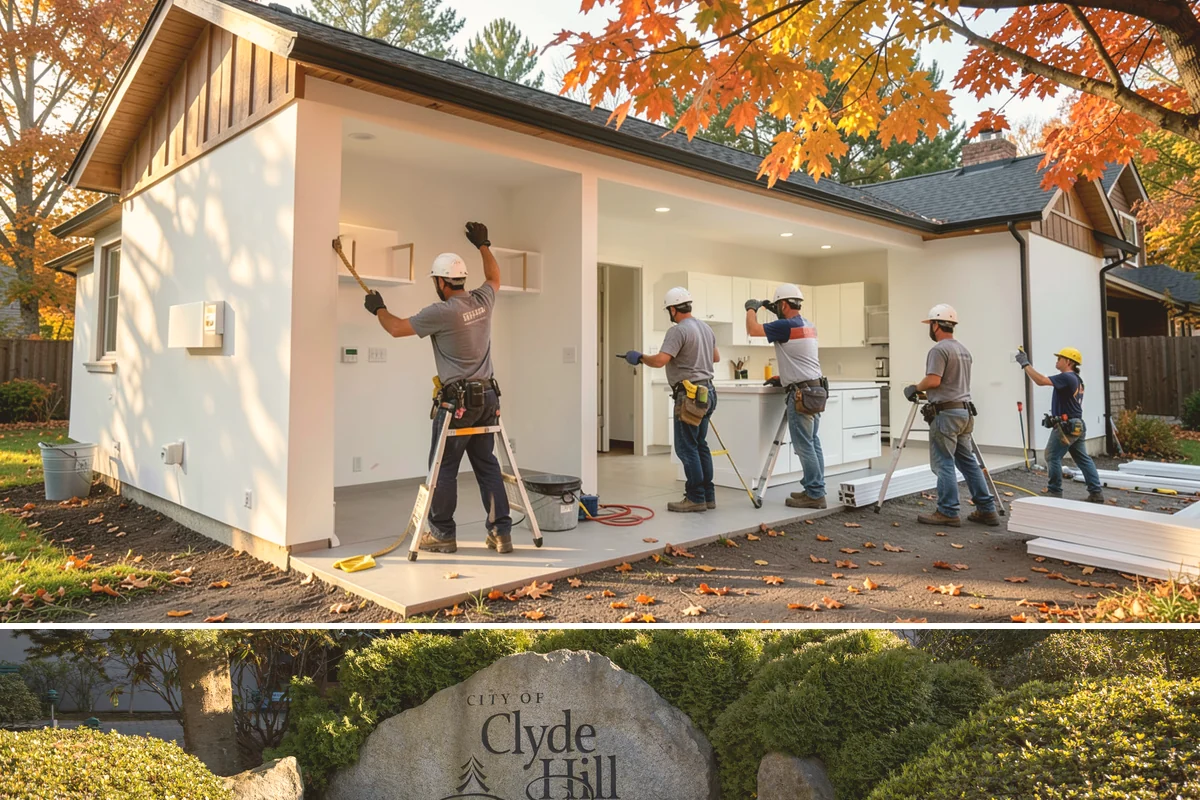 Two-Tone Cabinet Installation in Clyde Hill, King County, WA - Two-tone installation fits any season and readies a stylish kitchen for holiday hosting when done in fall.