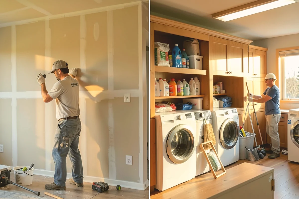 Two-Tone Cabinet Installation in Edmonds, Snohomish County, WA - Coordinate the two finishes and layout