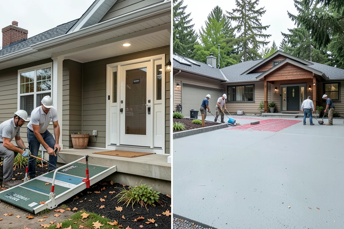 Two-Tone Cabinet Installation in Everett, Snohomish County, WA - Coordinate the two finishes and layout