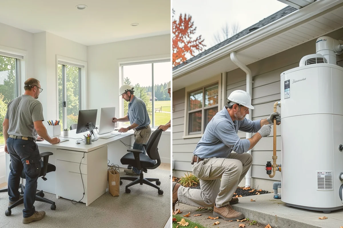 Two-Tone Cabinet Installation in Fife, Pierce County, WA - Coordinate the two finishes and layout