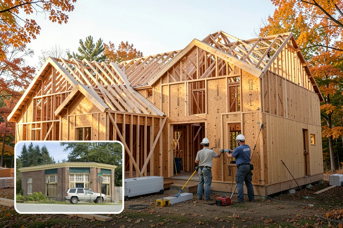Two-Tone Cabinet Installation in Hamilton, Skagit County, WA - A designer, high-interest look