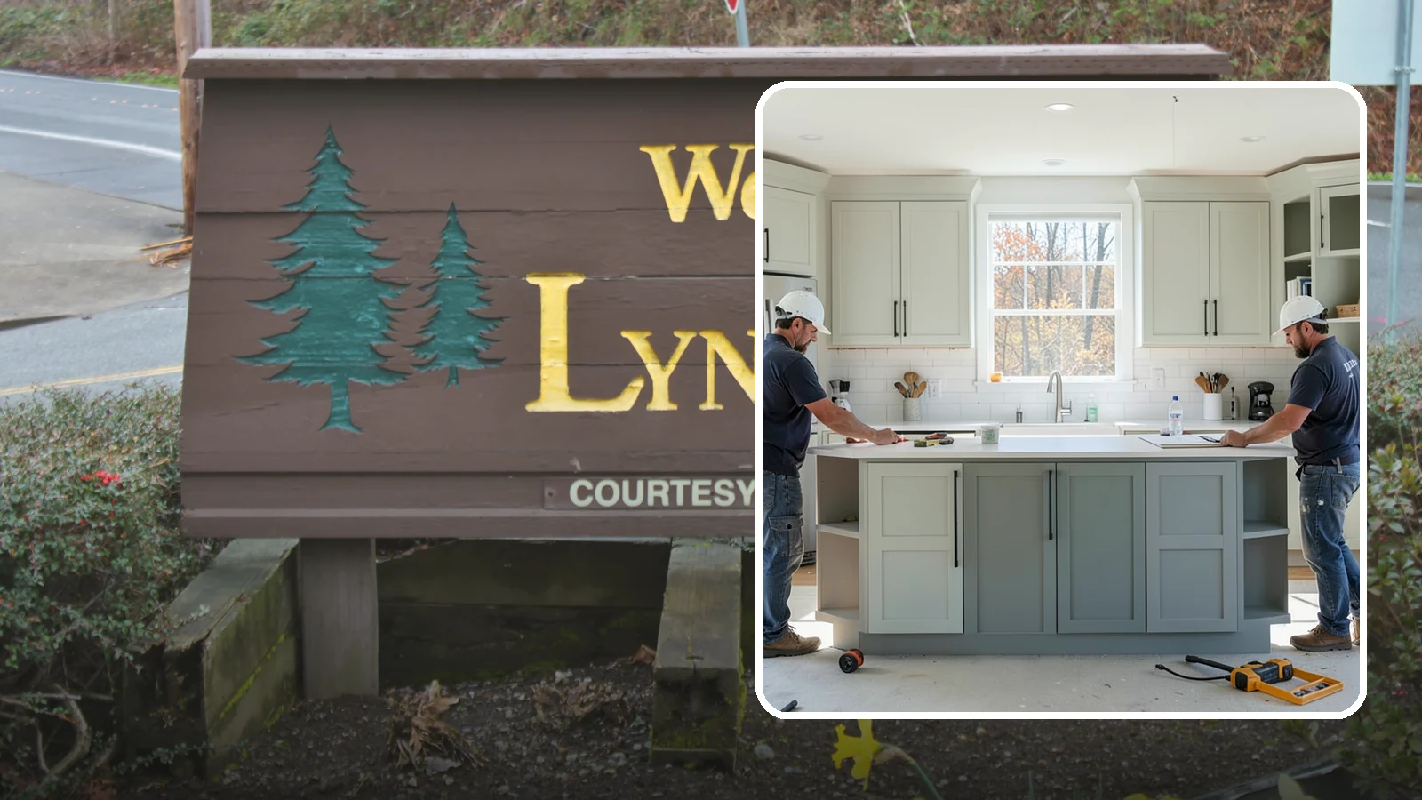 Two-Tone Cabinet Installation in Lynnwood, Snohomish County, WA - Installing cabinetry in two coordinated colors or finishes to create depth and visual interest.