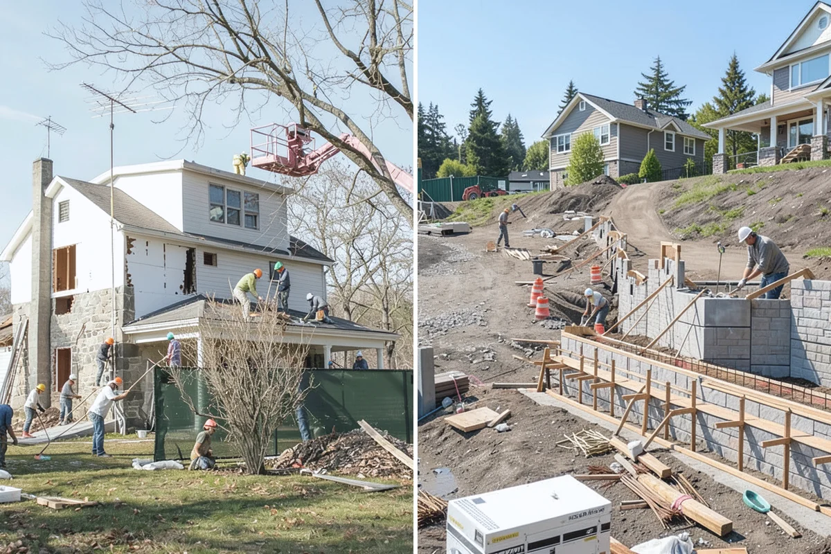 Two-Tone Cabinet Installation in Medina, King County, WA - Coordinate the two finishes and layout