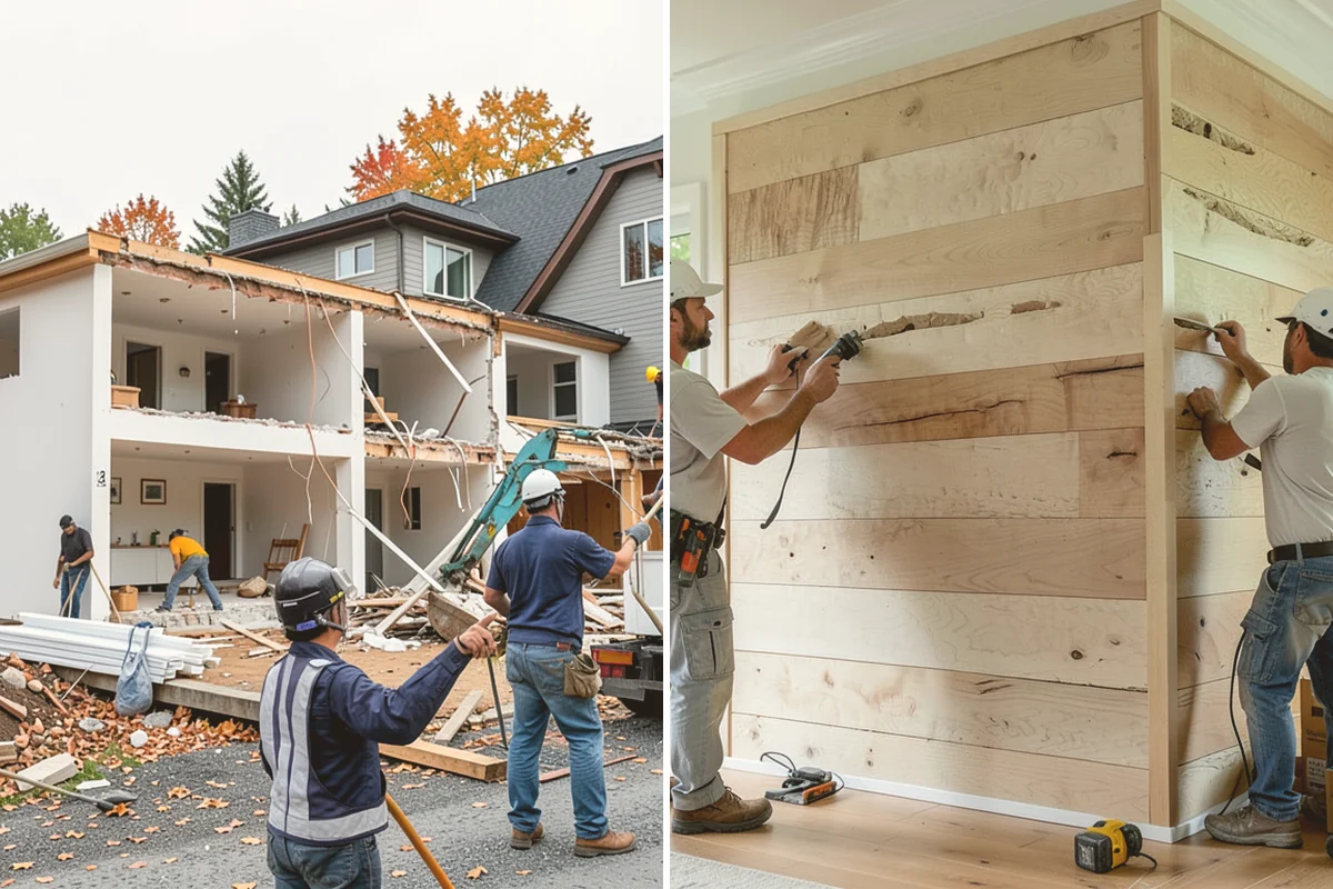 Two-Tone Cabinet Installation in Mount Vernon, Skagit County, WA - Coordinate the two finishes and layout