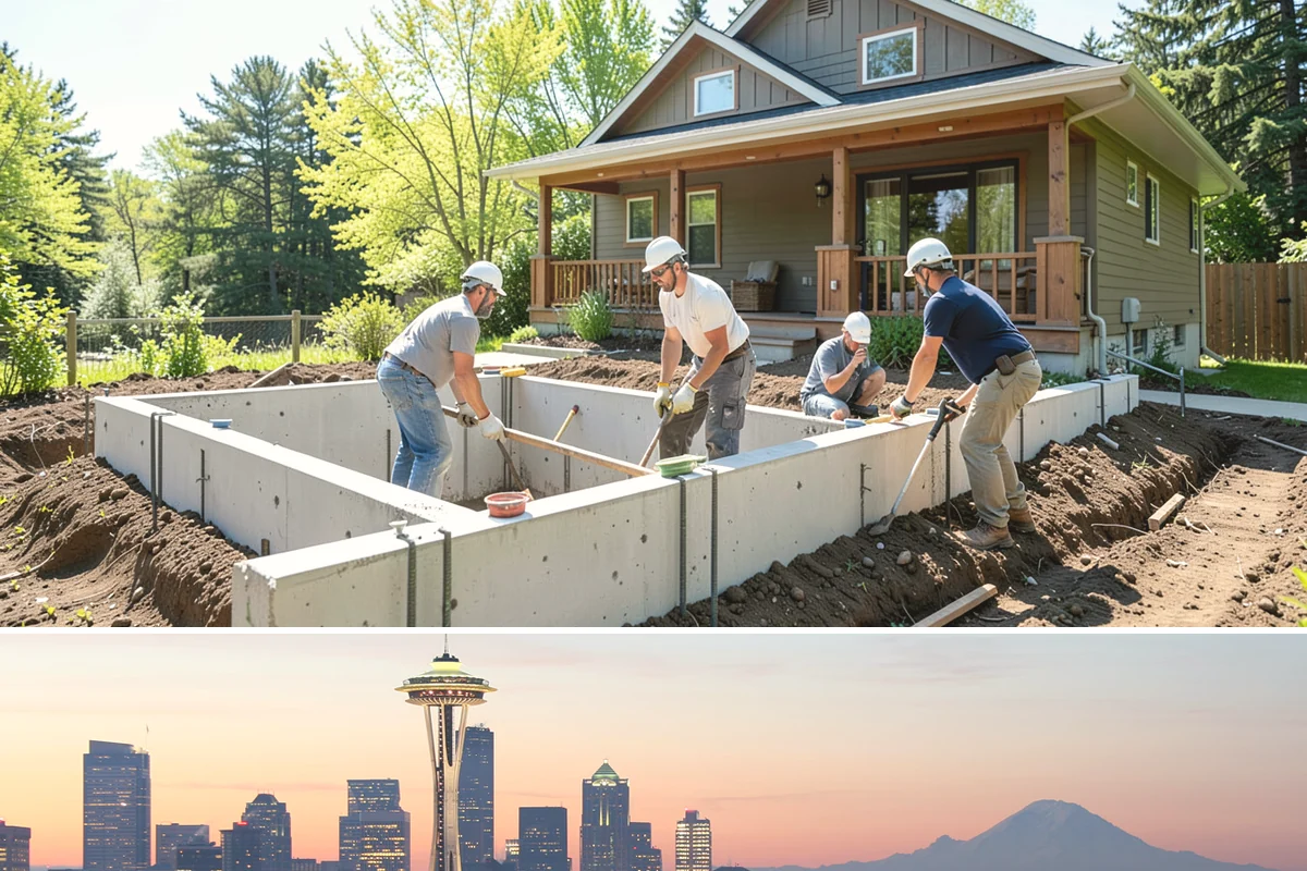 Two-Tone Cabinet Installation in Seattle, King County, WA - Two-tone installation fits any season and readies a stylish kitchen for holiday hosting when done in fall.