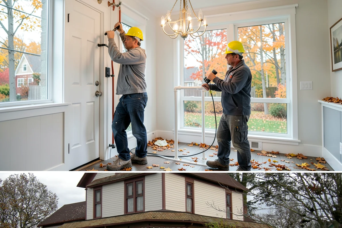 Two-Tone Cabinet Installation in Sumner, Pierce County, WA - Two-tone installation fits any season and readies a stylish kitchen for holiday hosting when done in fall.