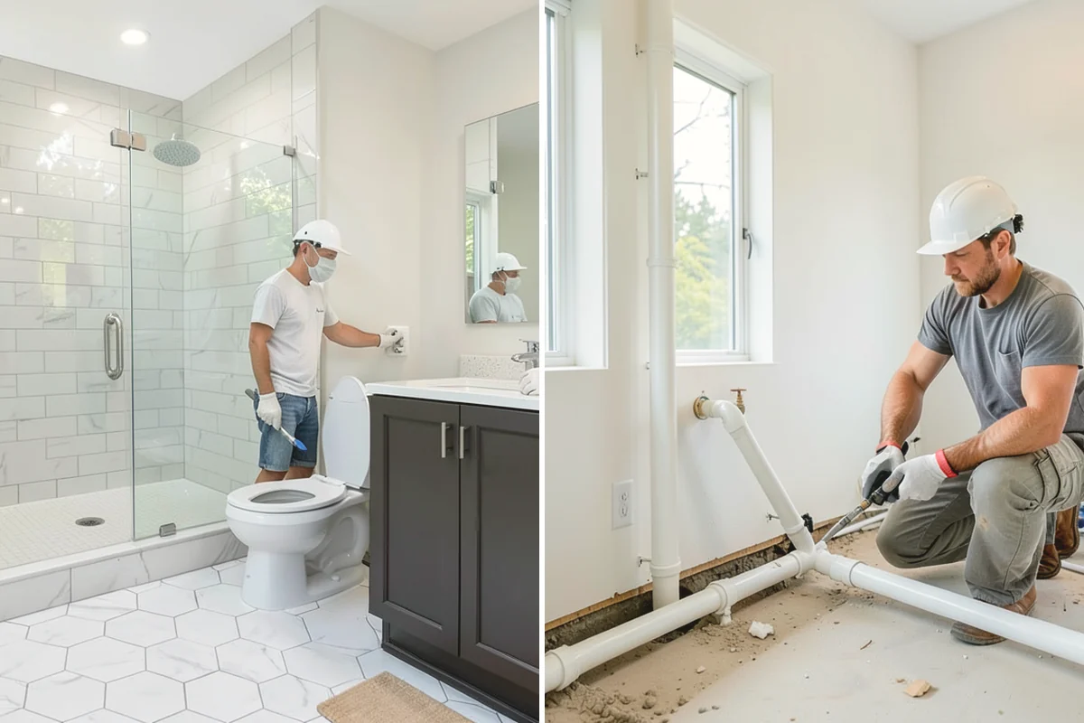 Two-Tone Cabinet Installation in University Place, Pierce County, WA - Coordinate the two finishes and layout