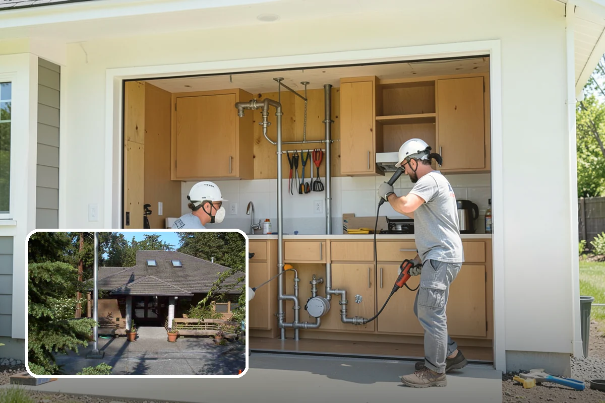 Two-Tone Cabinet Installation in Yarrow Point, King County, WA - A designer, high-interest look
