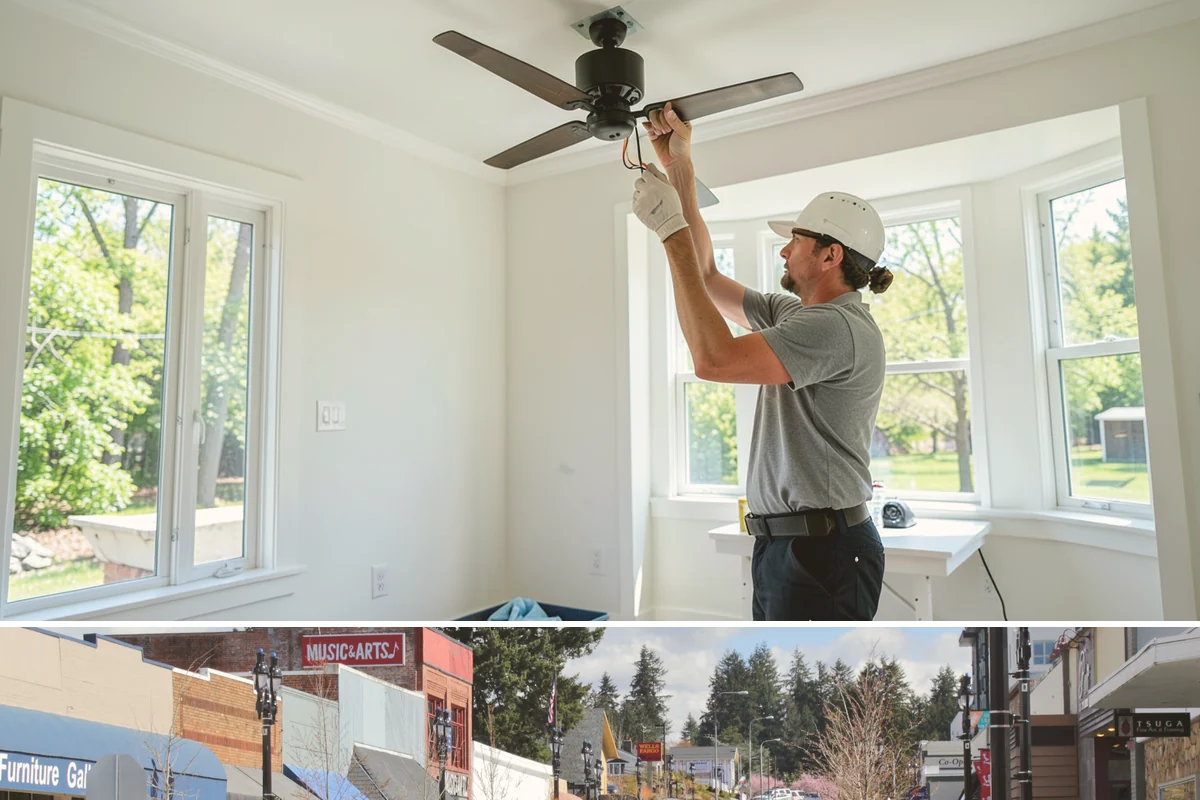 Under-Cabinet Lighting in Bothell, King County, WA - Adding light before winter makes fall an ideal time to install under-cabinet fixtures.