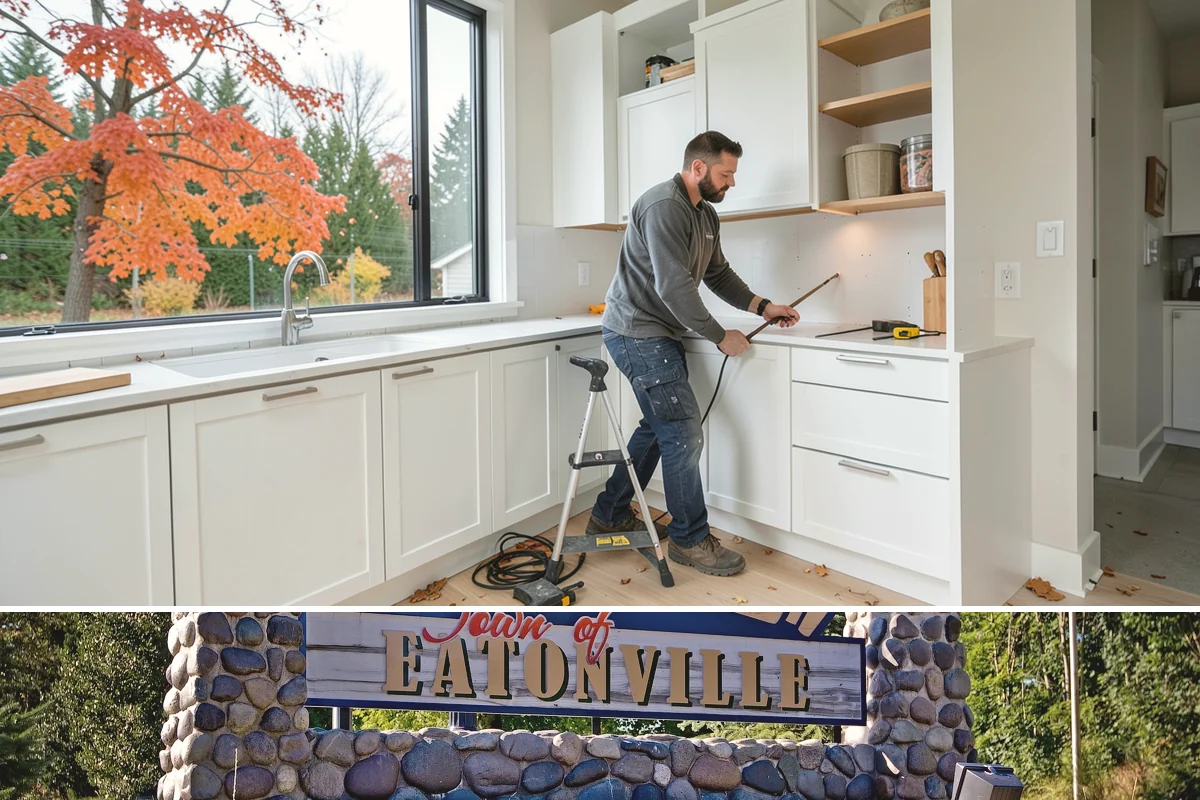 Under-Cabinet Lighting in Eatonville, Pierce County, WA - Adding light before winter makes fall an ideal time to install under-cabinet fixtures.