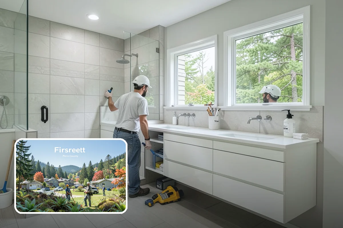 Under-Cabinet Lighting in Fircrest, Pierce County, WA - Bright, shadow-free countertop task lighting