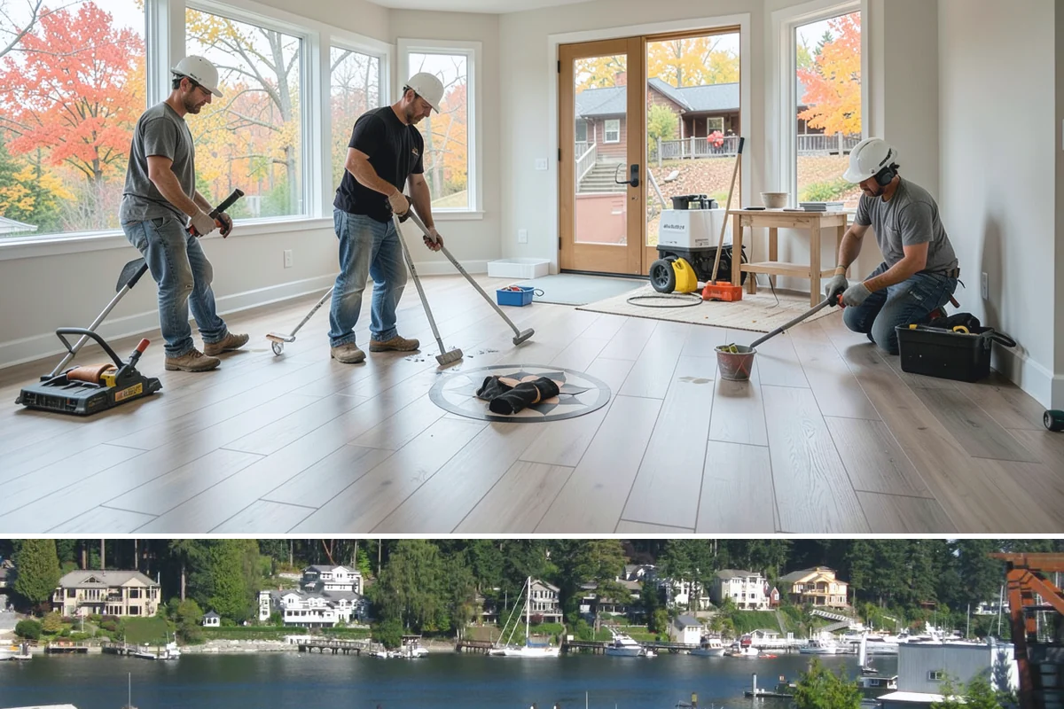Under-Cabinet Lighting in Gig Harbor, Pierce County, WA - Adding light before winter makes fall an ideal time to install under-cabinet fixtures.