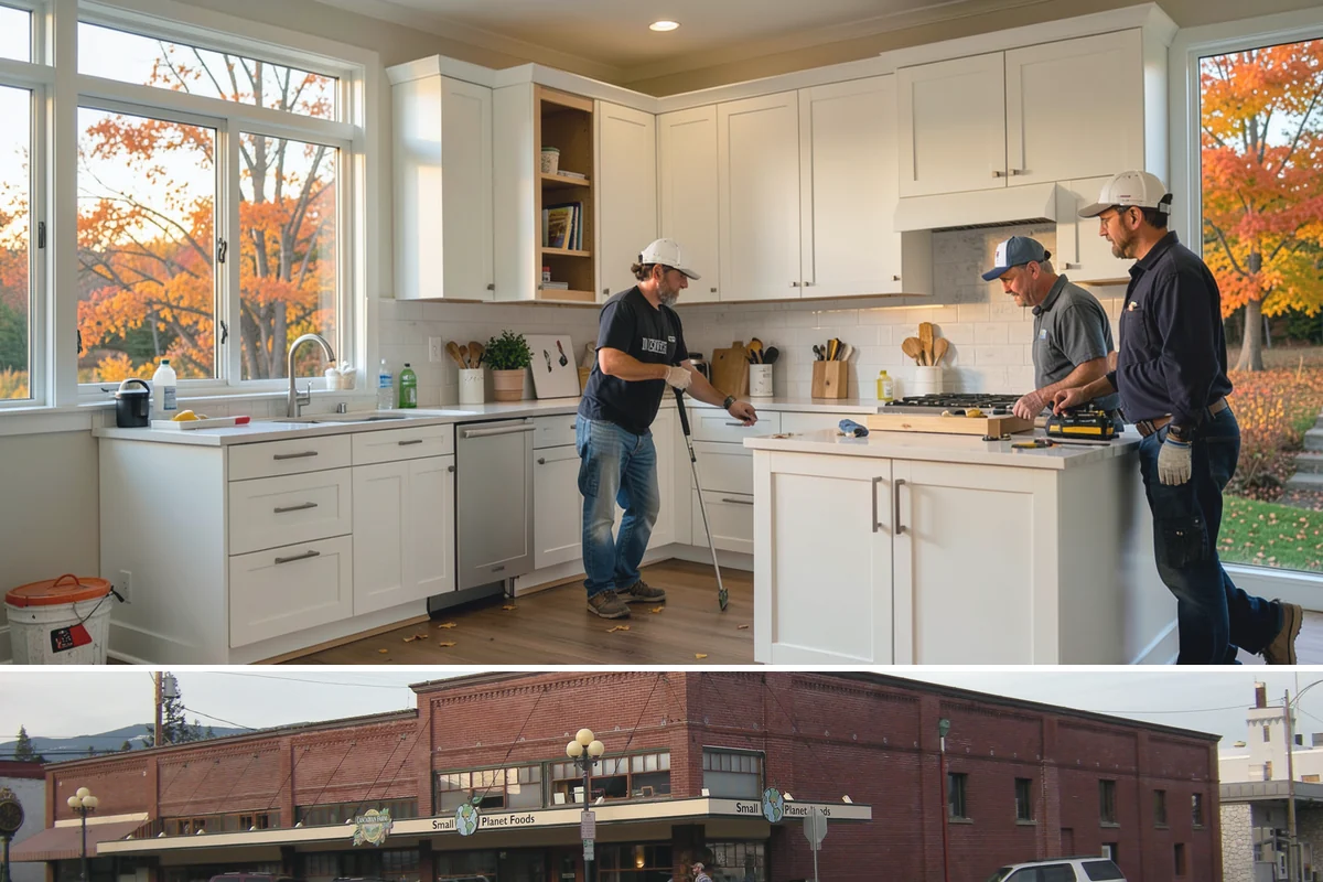 Under-Cabinet Lighting in Sedro-Woolley, Skagit County, WA - Adding light before winter makes fall an ideal time to install under-cabinet fixtures.