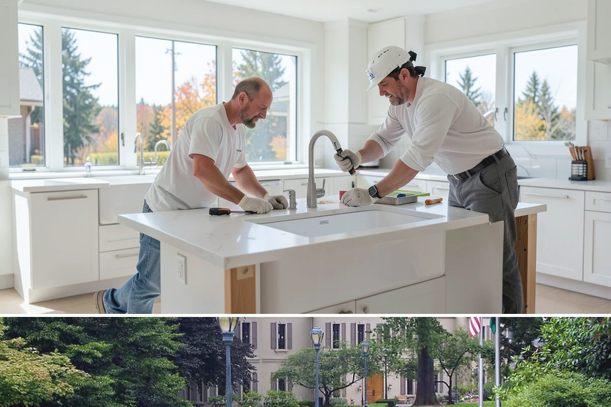 Under-Cabinet Lighting in Woodinville, King County, WA - Adding light before winter makes fall an ideal time to install under-cabinet fixtures.