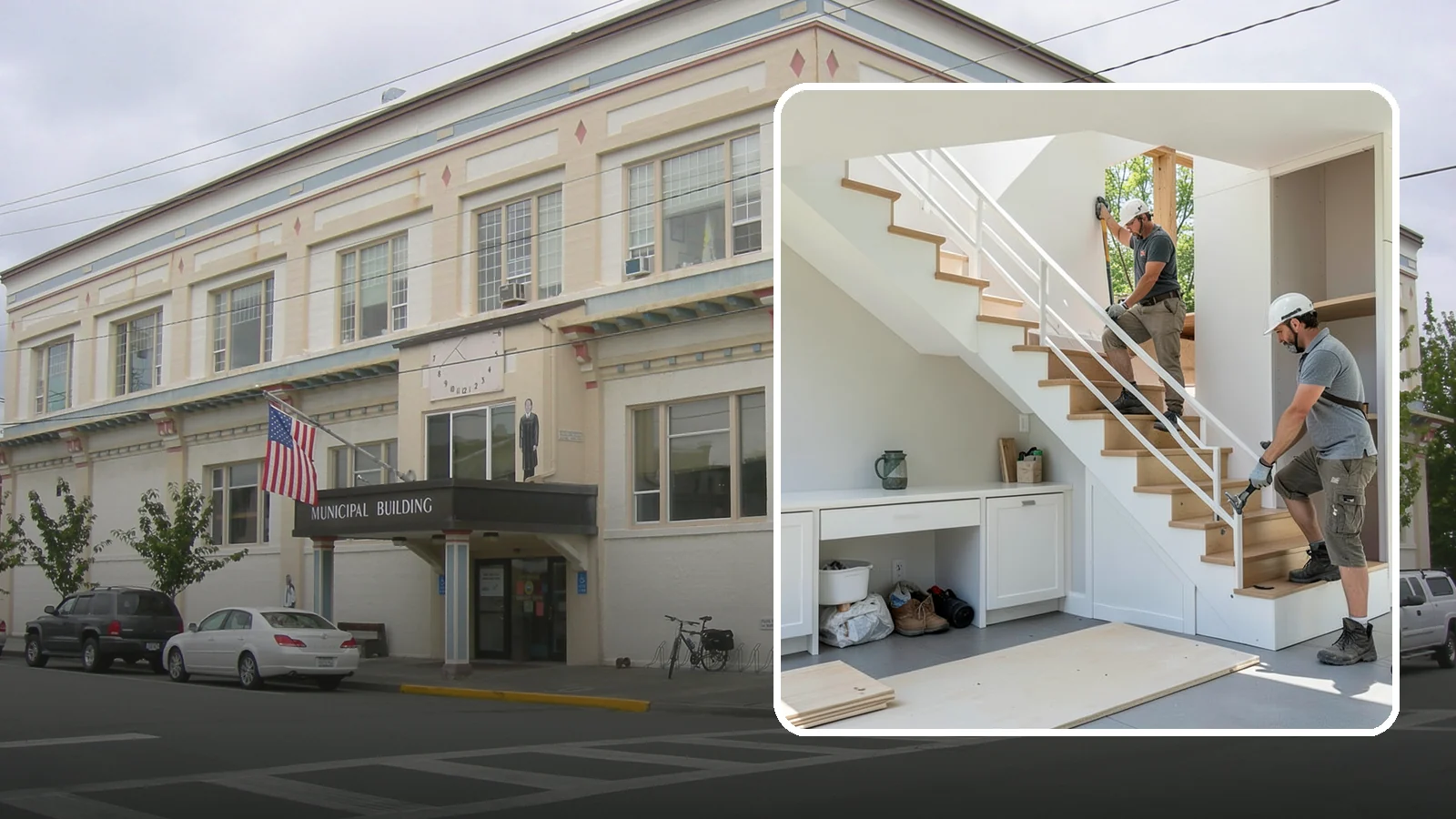 Under-Stair Storage in Anacortes, Skagit County, WA - We convert unused under-stair space into smart drawers, cabinets, or a tucked-away closet.
