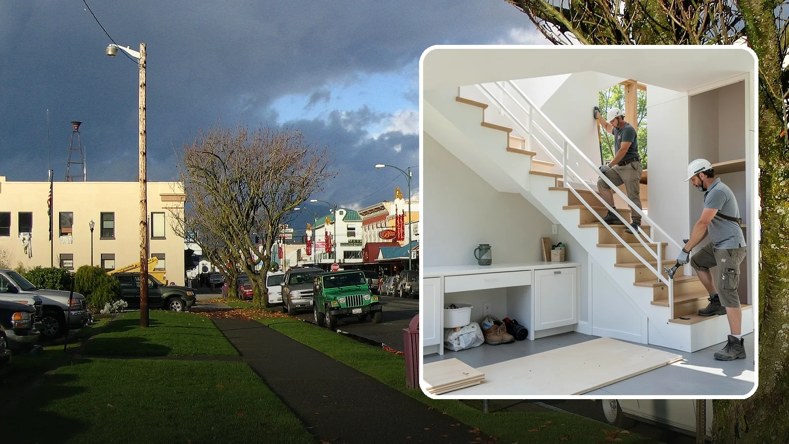Under-Stair Storage in Arlington, Snohomish County, WA - We convert unused under-stair space into smart drawers, cabinets, or a tucked-away closet.