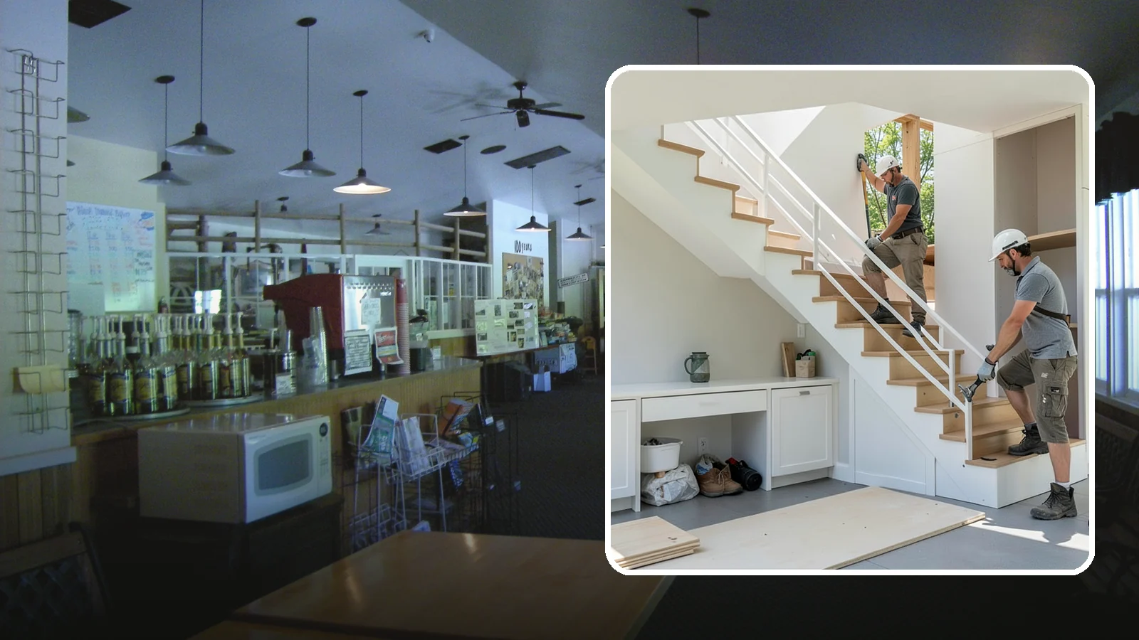 Under-Stair Storage in Black Diamond, King County, WA - We convert unused under-stair space into smart drawers, cabinets, or a tucked-away closet.
