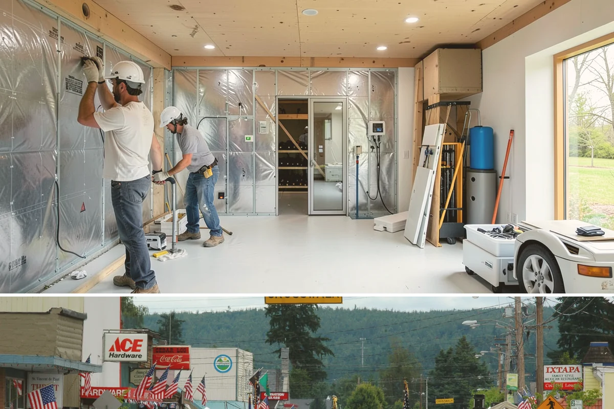 Under-Stair Storage in Carnation, King County, WA - This tidy interior upgrade can be scheduled any season and is well suited to PNW winter project lists.