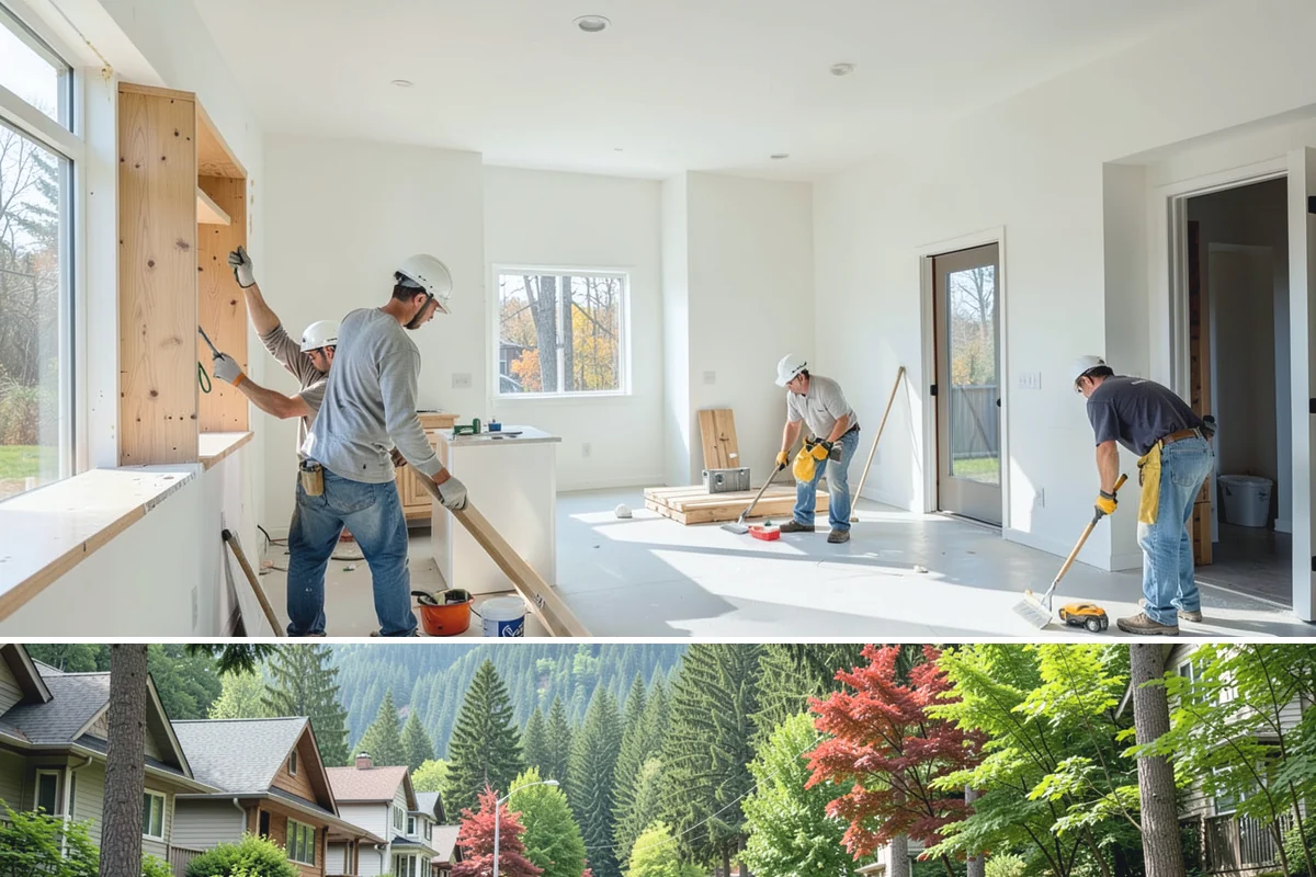 Under-Stair Storage in Darrington, Snohomish County, WA - This tidy interior upgrade can be scheduled any season and is well suited to PNW winter project lists.