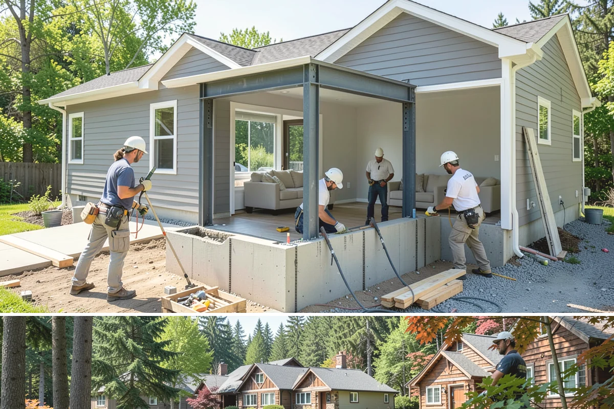 Under-Stair Storage in Edgewood, Pierce County, WA - This tidy interior upgrade can be scheduled any season and is well suited to PNW winter project lists.