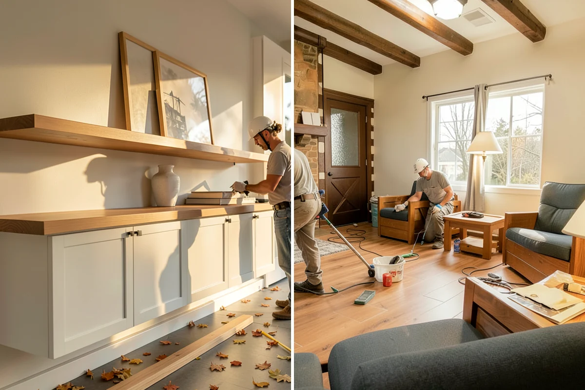 Under-Stair Storage in Enumclaw, King County, WA - Evaluate the under-stair area and its structural constraints