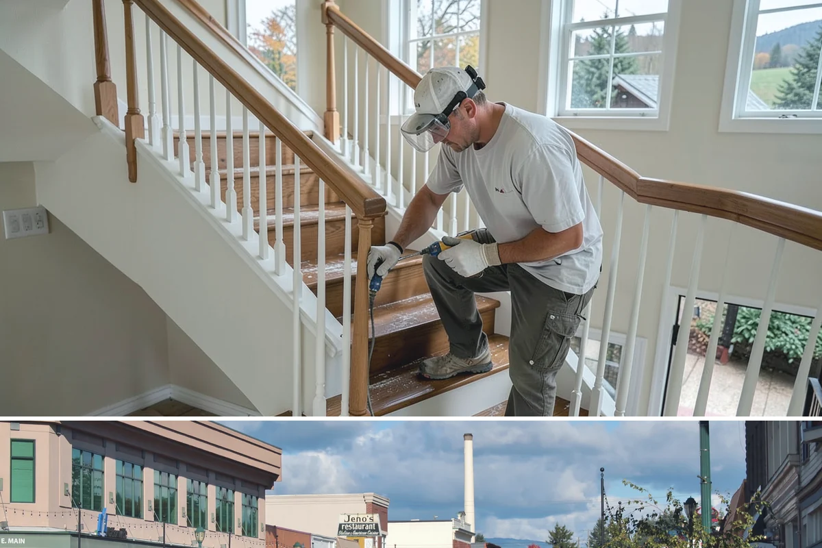 Under-Stair Storage in Monroe, Snohomish County, WA - This tidy interior upgrade can be scheduled any season and is well suited to PNW winter project lists.