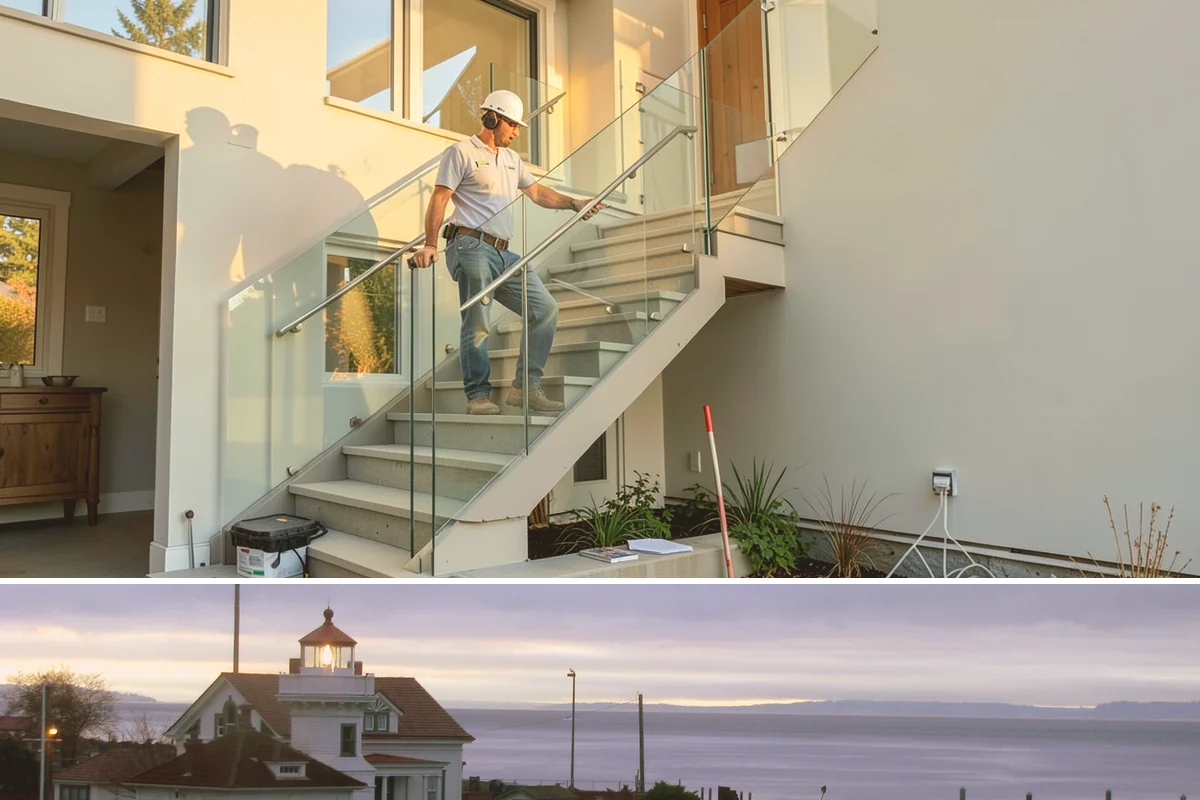 Under-Stair Storage in Mukilteo, Snohomish County, WA - This tidy interior upgrade can be scheduled any season and is well suited to PNW winter project lists.