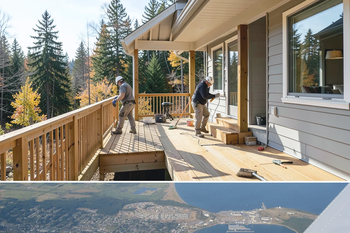 Under-Stair Storage in Oak Harbor, Island County, WA - This tidy interior upgrade can be scheduled any season and is well suited to PNW winter project lists.