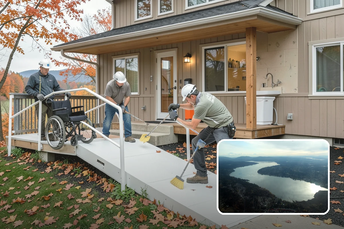 Under-Stair Storage in Sammamish, King County, WA - Reclaimed storage from an otherwise dead space