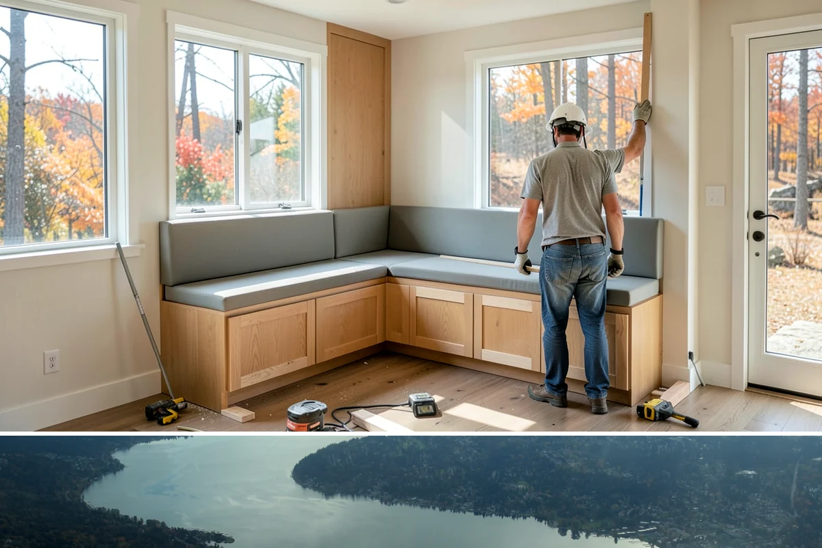 Under-Stair Storage in Sammamish, King County, WA - This tidy interior upgrade can be scheduled any season and is well suited to PNW winter project lists.