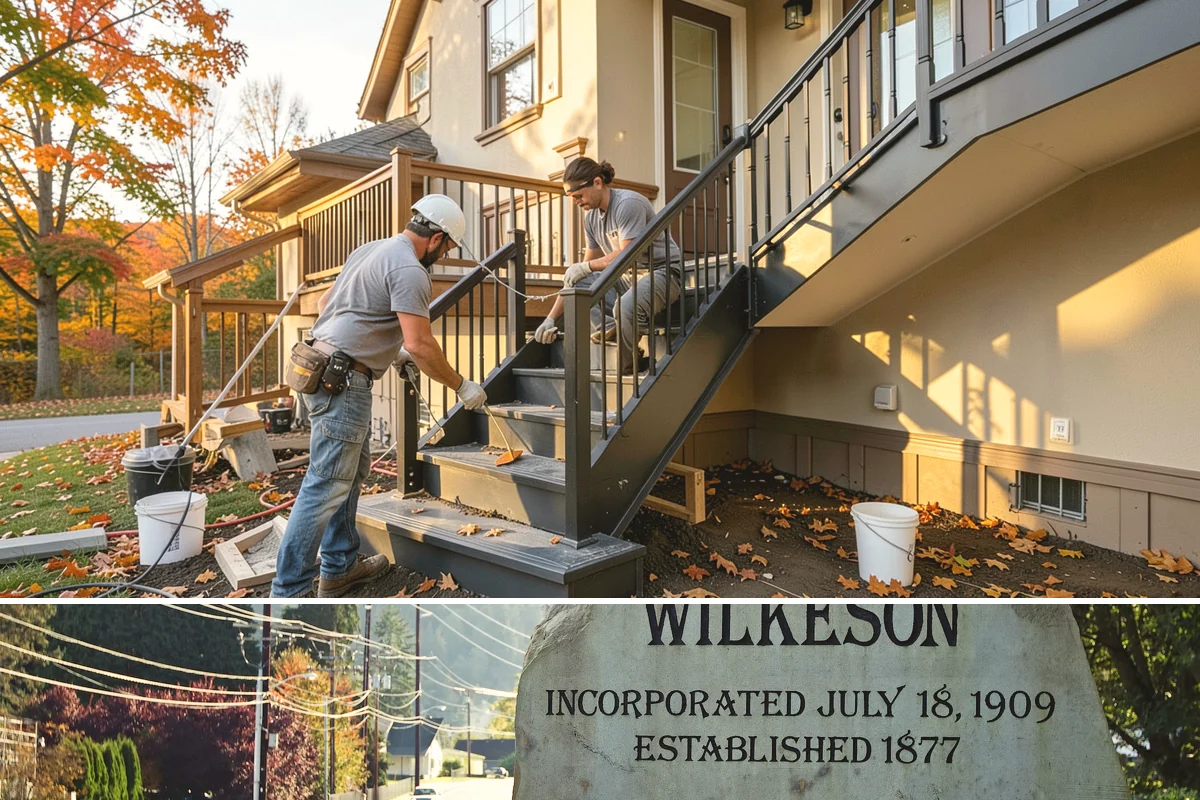 Under-Stair Storage in Wilkeson, Pierce County, WA - This tidy interior upgrade can be scheduled any season and is well suited to PNW winter project lists.