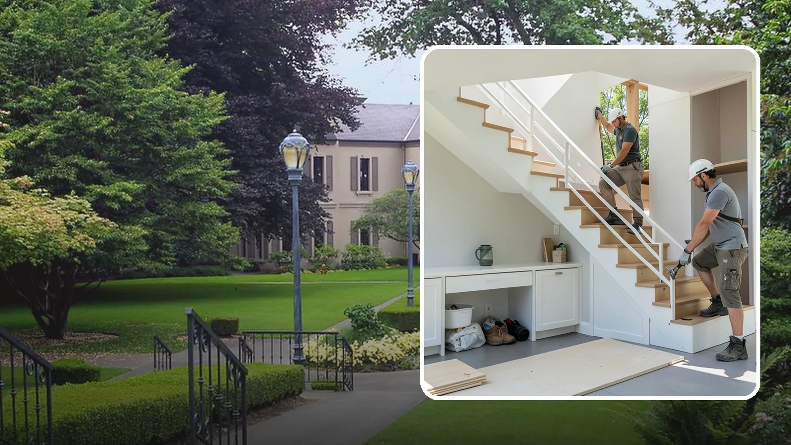 Under-Stair Storage in Woodinville, King County, WA - We convert unused under-stair space into smart drawers, cabinets, or a tucked-away closet.