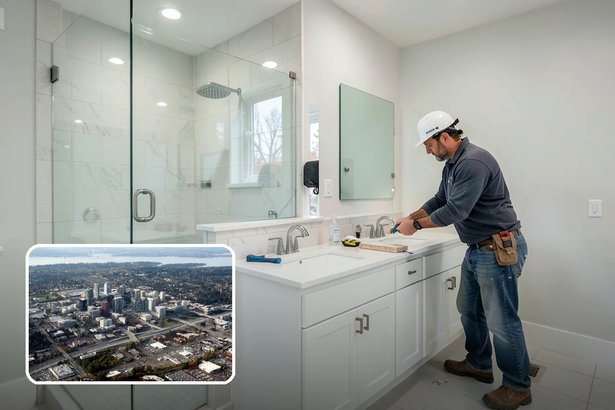 Utility Room Remodeling in Bellevue, King County, WA - Better organization for tools, supplies, and cleaning gear