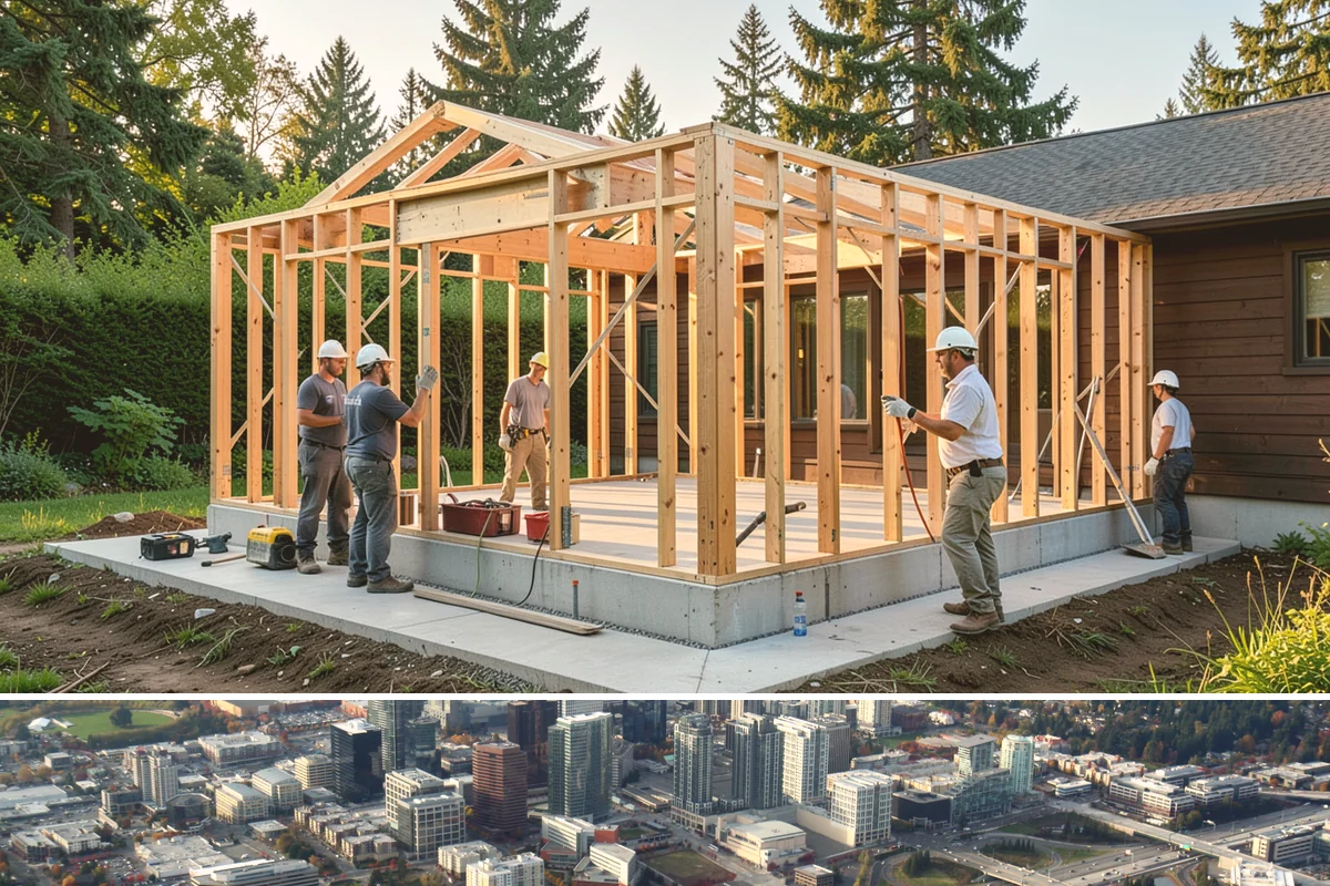 Utility Room Remodeling in Bellevue, King County, WA - Winter is a convenient time for interior utility room work, keeping your crew productive indoors while PNW weather stalls outdoor...