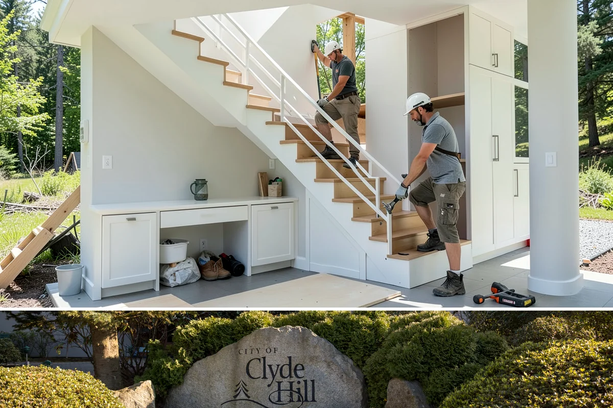 Utility Room Remodeling in Clyde Hill, King County, WA - Winter is a convenient time for interior utility room work, keeping your crew productive indoors while PNW weather stalls outdoor...