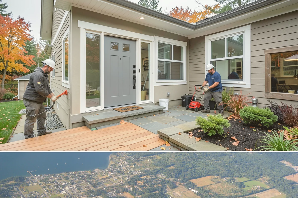 Utility Room Remodeling in Coupeville, Island County, WA - Winter is a convenient time for interior utility room work, keeping your crew productive indoors while PNW weather stalls outdoor...