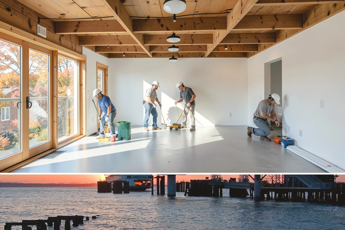 Utility Room Remodeling in Edmonds, Snohomish County, WA - Winter is a convenient time for interior utility room work, keeping your crew productive indoors while PNW weather stalls outdoor...