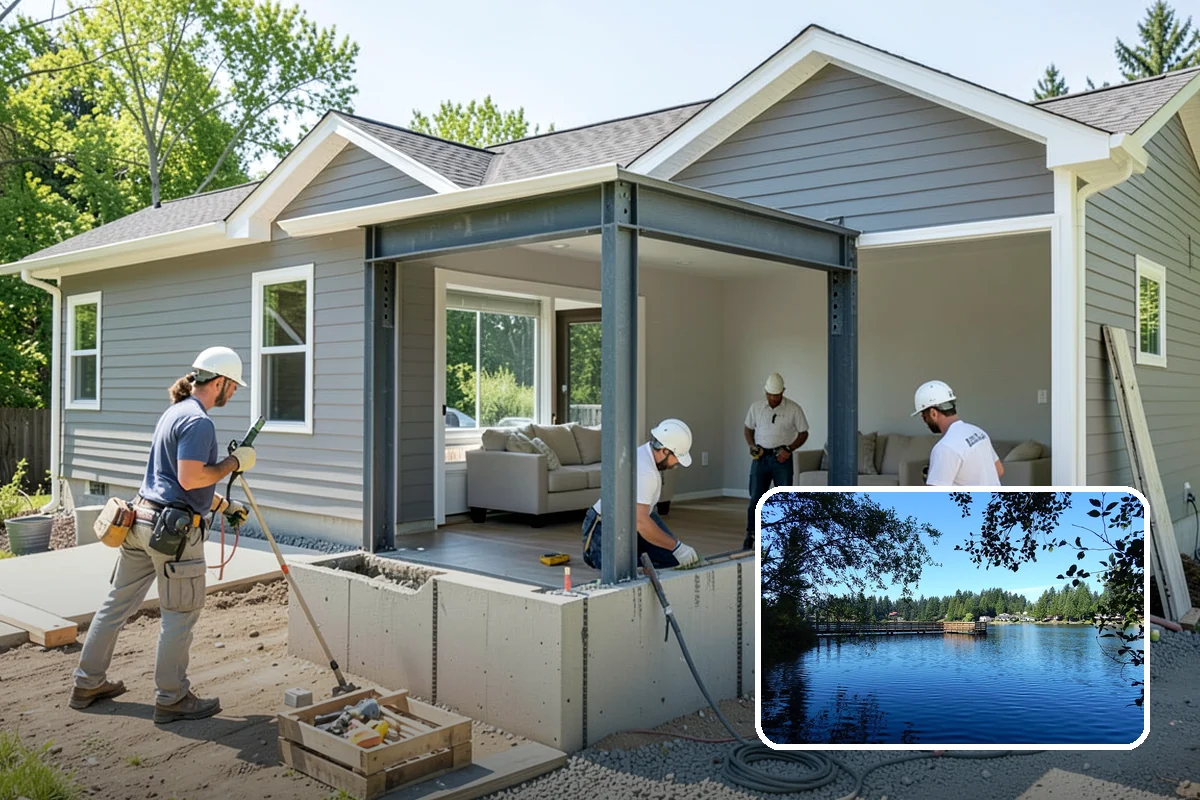 Utility Room Remodeling in Federal Way, King County, WA - Better organization for tools, supplies, and cleaning gear