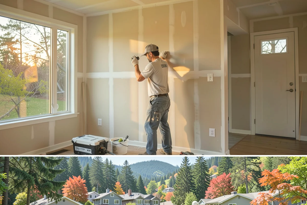 Utility Room Remodeling in Fircrest, Pierce County, WA - Winter is a convenient time for interior utility room work, keeping your crew productive indoors while PNW weather stalls outdoor...